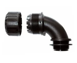 FITTING RF 90DEG FIXED EXTERNAL THREAD M20