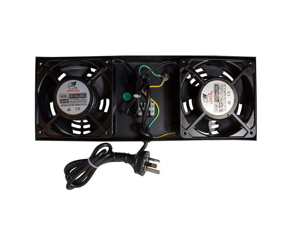 Double Fan 350x135x40 Rack Module 3 Double Fan 350x135x40 Rack Module