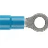 PRE-INSULATED RING TERMINAL (1.0-2.6MM CABLE) BLUE 4MM STUD DOUBLE GRIP -Cable Tool Store RT2 45 4DG primary