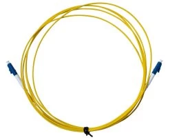 MSS Fibre LC - LC Singlemode 2 Metre Yellow LSZH 2mm Simplex Fibre Patch Lead