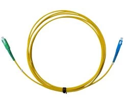 Nobrand MSS Fibre SCA - SC Singlemode 2 Metre Yellow LSZH 2mm Simplex Fibre Patch Lead