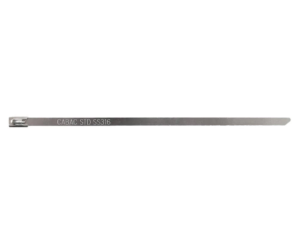 CABLE TIE STAINLESS STEEL 316 STANDARD HEAVY DUTY 150 X 7.9MM 3 CABLE TIE STAINLESS STEEL 316 STANDARD HEAVY DUTY 150 X 7.9MM