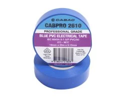CABPRO PVC Electrical Tape 2610 - Blue 19mm X 20m