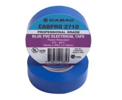 CABPRO PVC Tape 2710 - Blue 18mm X 20m