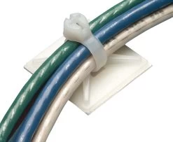 Self Adhesive Mnt 19mm Pa 6.6 Nat 100Pack