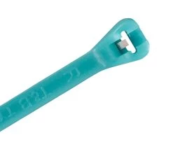 Etfe Cable Tie 80N 92X2.3mm Aqua 1000Pack