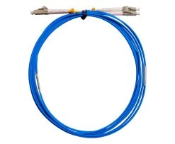 MSS Fibre LC - LC OM4 2 Metre Blue LSZH 2mm Duplex Fibre Patch Lead