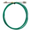 MSS Fibre LCA - LC OM4 10 Metre Green LSZH 2mm Duplex Fibre Patch Lead